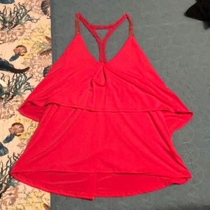 Hot pink Charlotte Russe tank top